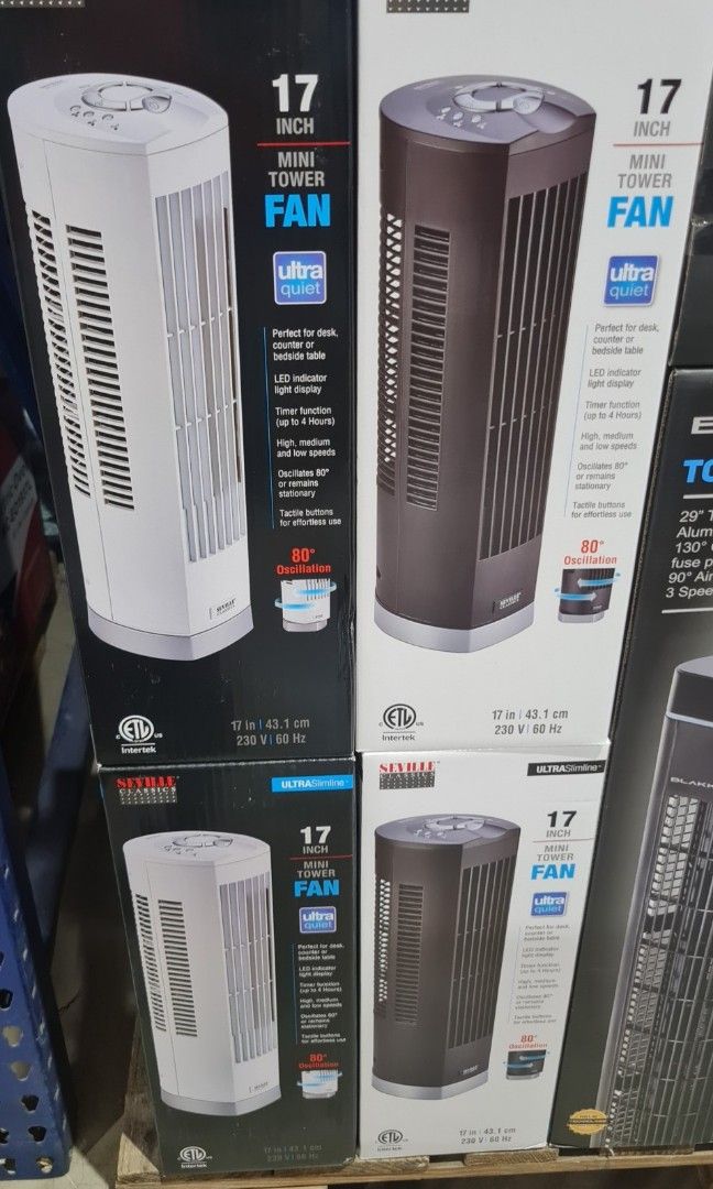 SEVILLE TOWER FAN, Furniture & Home Living, Lighting & Fans, Fans on