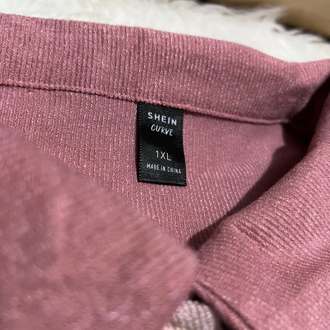 Shein Curve Pink Longsleeves (Category: Longsleeves) located in Pasig City. Submitted by shacncpcn (Listing ID 1196711970, Image 3). Description: .