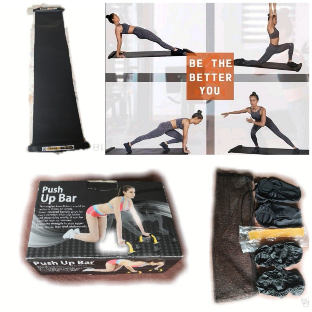 Sliding Mat Board 2.3m Sports Equipment Exercise Fitness Exercise Mats on Carousell