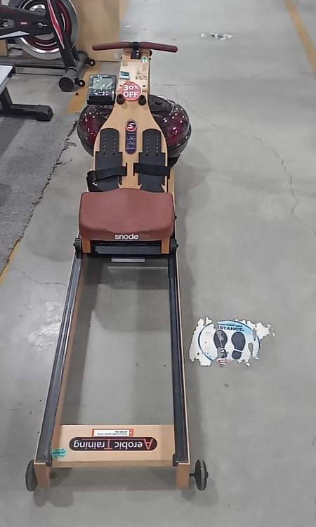 Snode Rowing Machine Snode Water Resistance max load 150kg, Sports Equipment, Exercise ...
