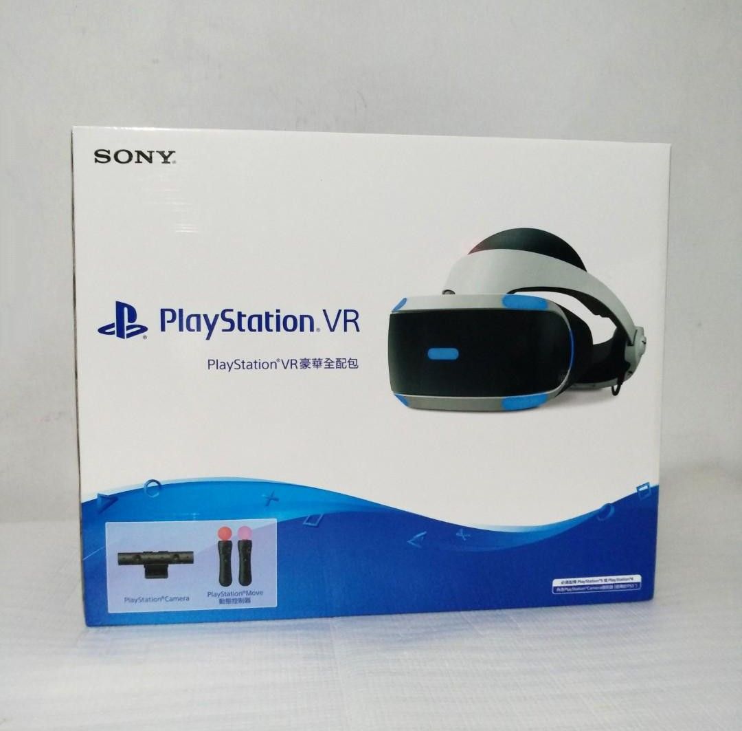 SONY PS VR 豪華版最新二代全新未拆型號CUH-ZVR2 可用於PS5 （再送GTS