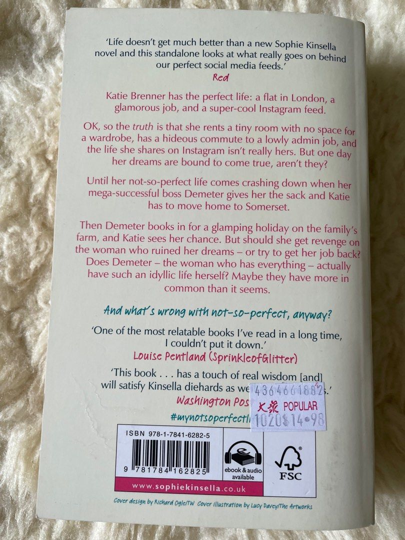 Sophie Kinsella book, Hobbies & Toys, Books & Magazines, Fiction & Non ...