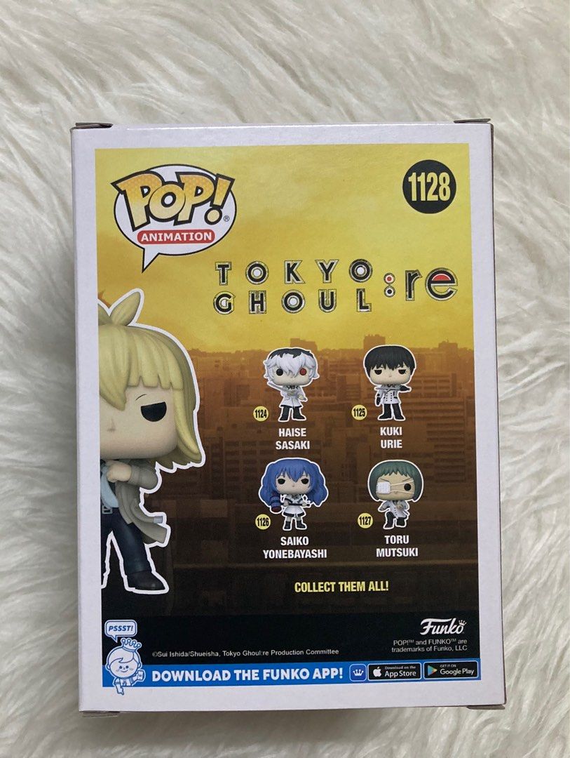 Funko Pop! Vinyl-Figur: Tokyo Ghoul – Ginshi Shirazu, 9,5 Cm, Inkl. Schutzbox Für Sammler