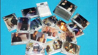 Star Wars chrome cards by TOPPS - featuring Episode 1-3