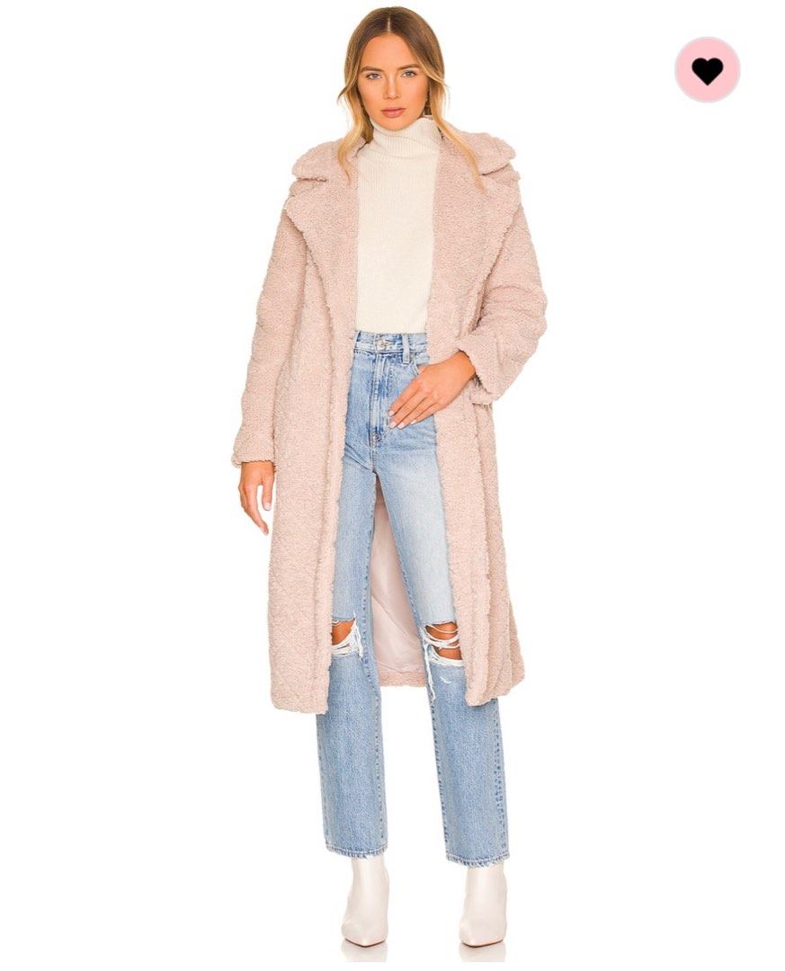 Steve madden teddy top coat