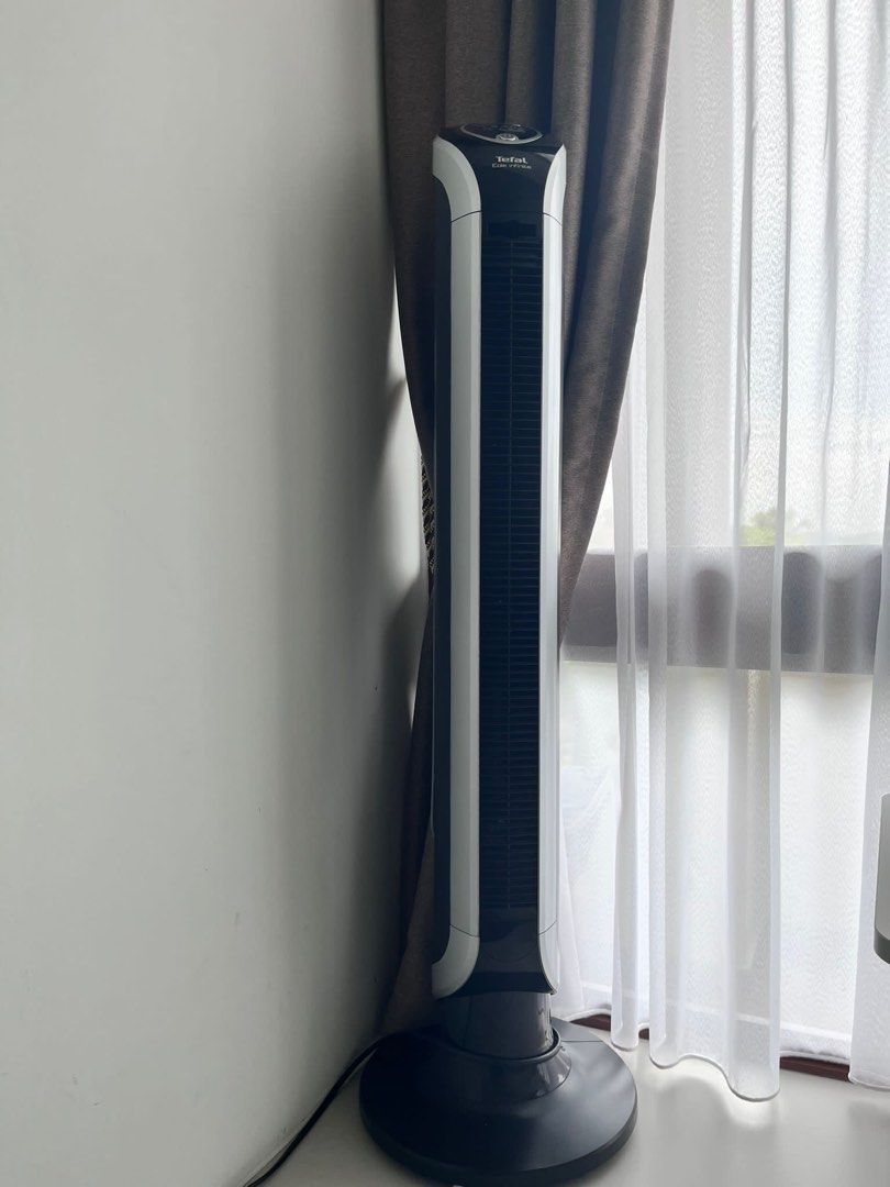 Tefal standing Tower Fan Eole infinite, Furniture & Home Living ...