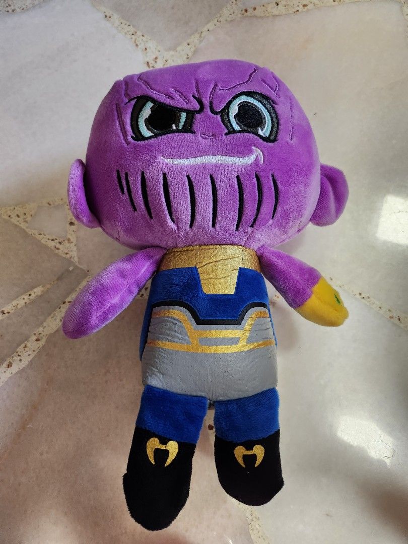Thanos plush toy on sale
