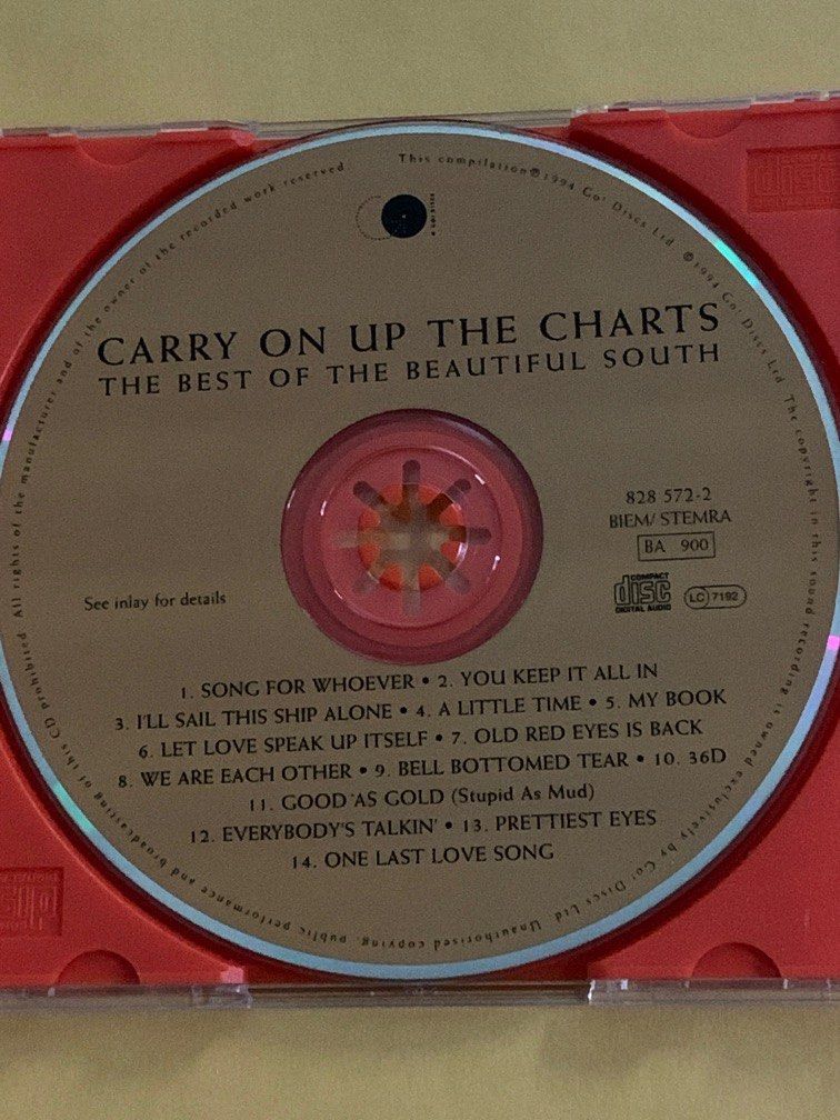 The Best Of The Beautiful South Carry On Up The Charts (Made In USA