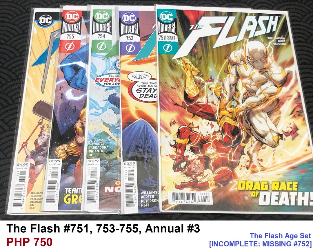 The Flash Age [The Flash Annual 3. The Flash 751, 753755], Hobbies & Toys, Books & Magazines