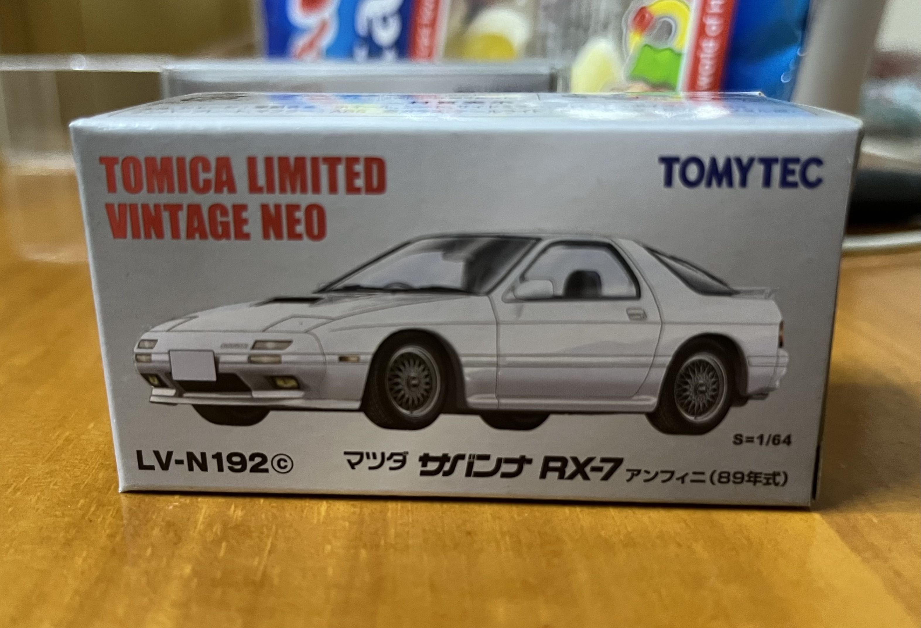 Tomytec Mazda RX-7 FC3S TLVN Tomica Limited Vintage Neo tlv, 興趣