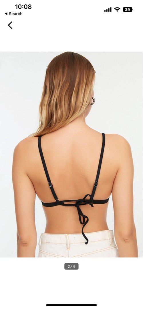 Buy Trendyol Bikini Brassiere In Black
