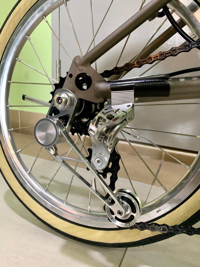 Brompton external gear clearance
