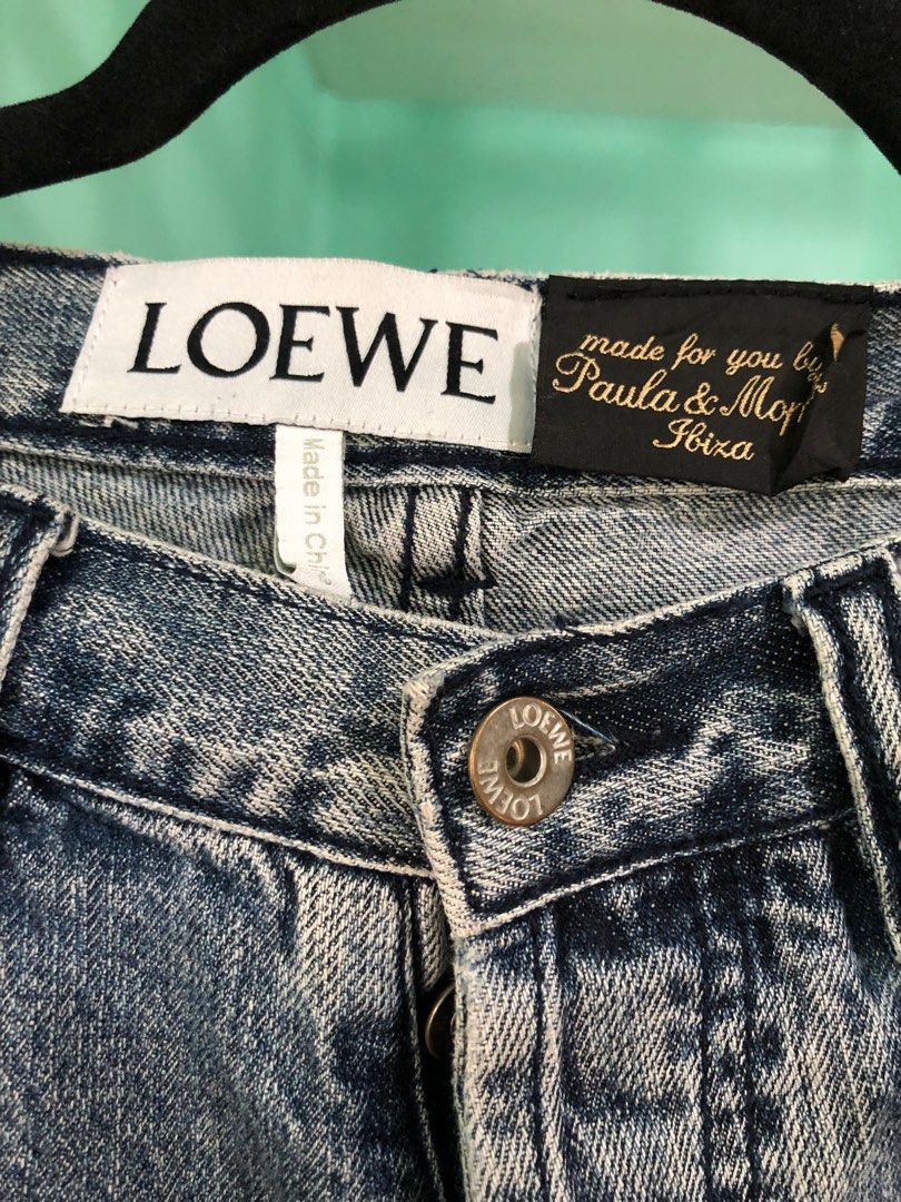 Loewe Indigo Paula's Ibiza Edition Patchwork Denim Jacket – BlackSkinny
