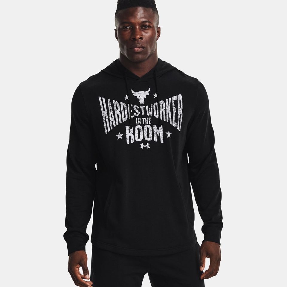 Project rock hardest worker in new arrivals the room