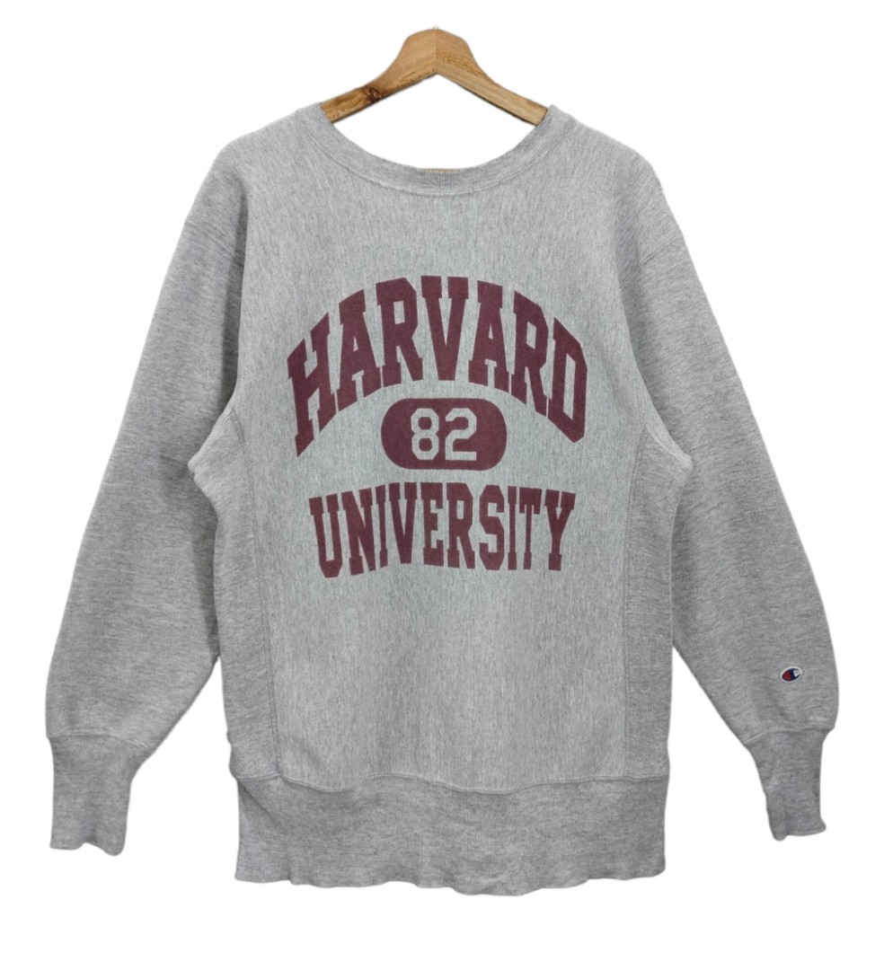 Vintage 80s Champion Reverse Weave X Harvard University Sweatshirt