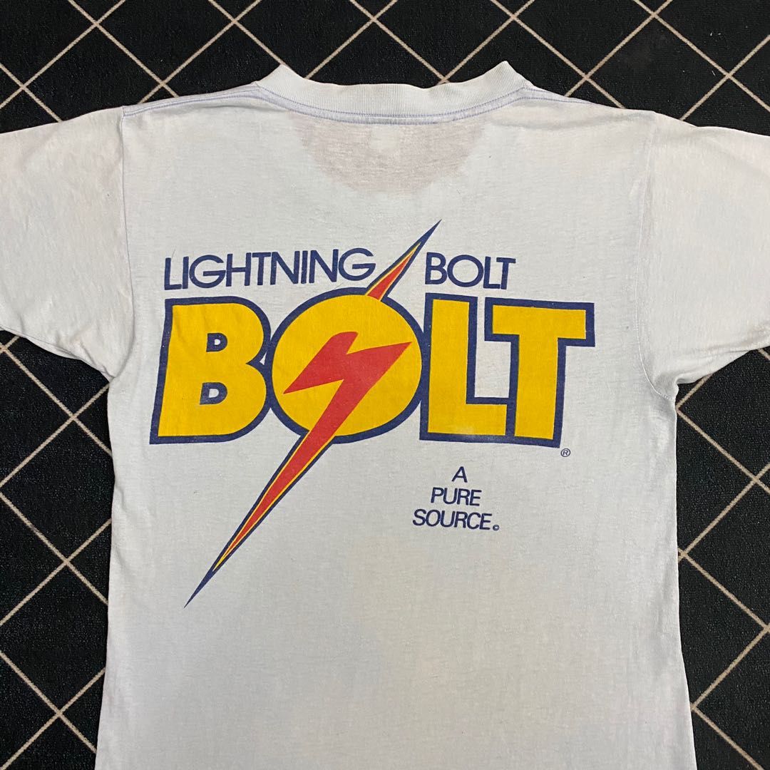 Vintage Lightning Bolt, Men's Fashion, Tops & Sets, Tshirts & Polo