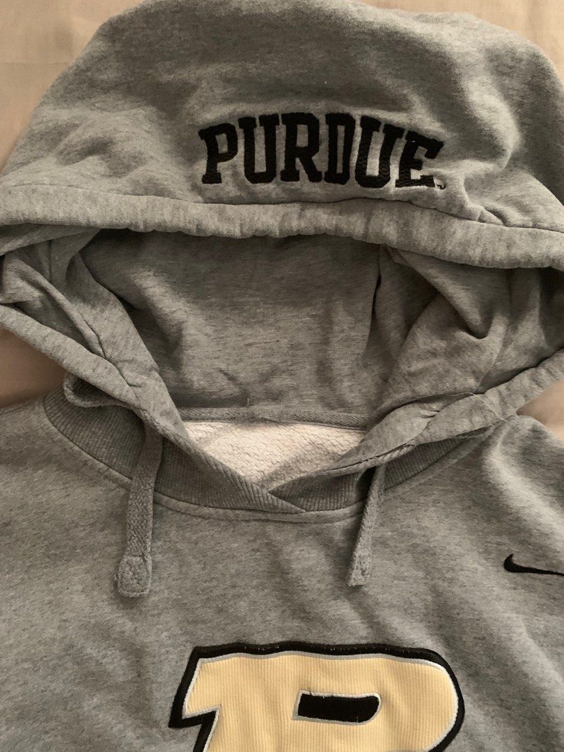 Vintage Nike Purdue Grey Hoodie