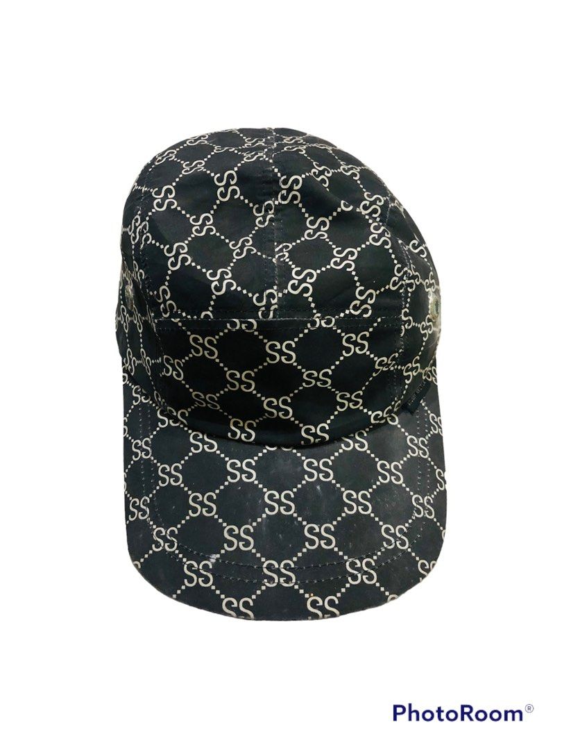 Vintage Stussy Gucci Monogram 5 Panel Cap
