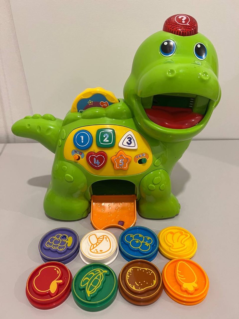 Vtech Feed Me Dino Hobbies Toys Toys Games on Carousell