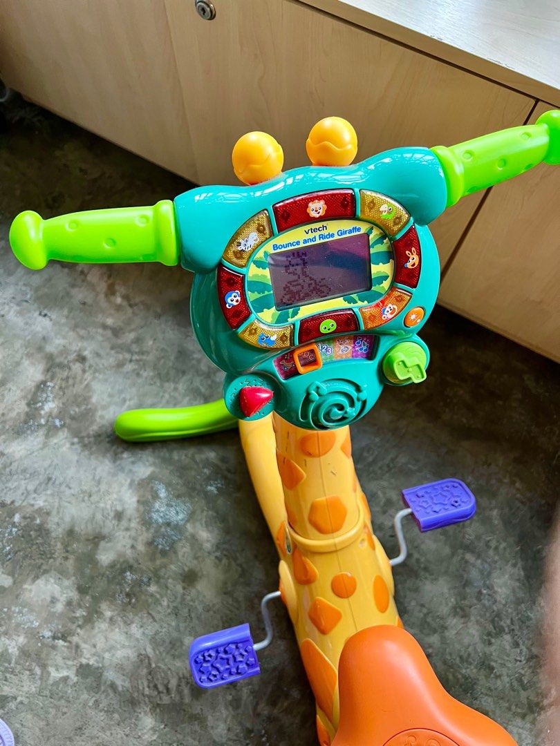 Vtech ride & sales learn giraffe bike