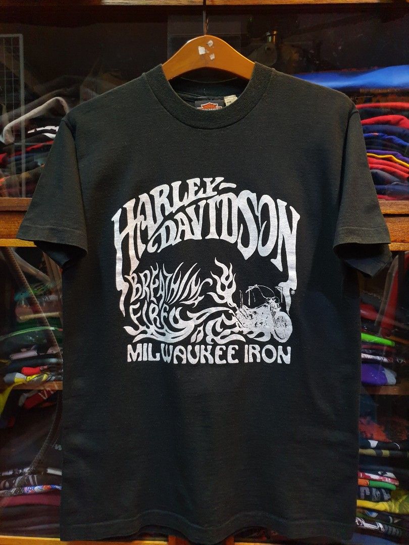 T-shirt Harley-Davidson Homme - Medium, Manches Courtes, Motif Juneau Avenue