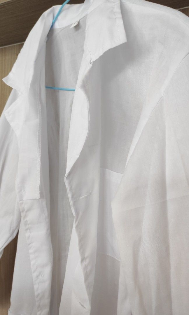 White lab coat costume for students(Doctor, Scientist, Hospital, School