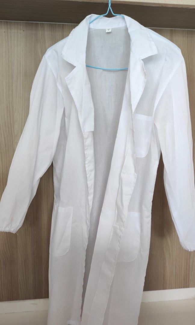 White lab coat costume for students(Doctor, Scientist, Hospital, School