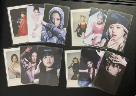 [wts 175/3ea] blackpink starriver pob born pink lisa jennie jisoo rose