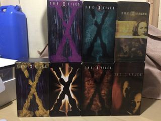 X-Files VHS tape collection box/set