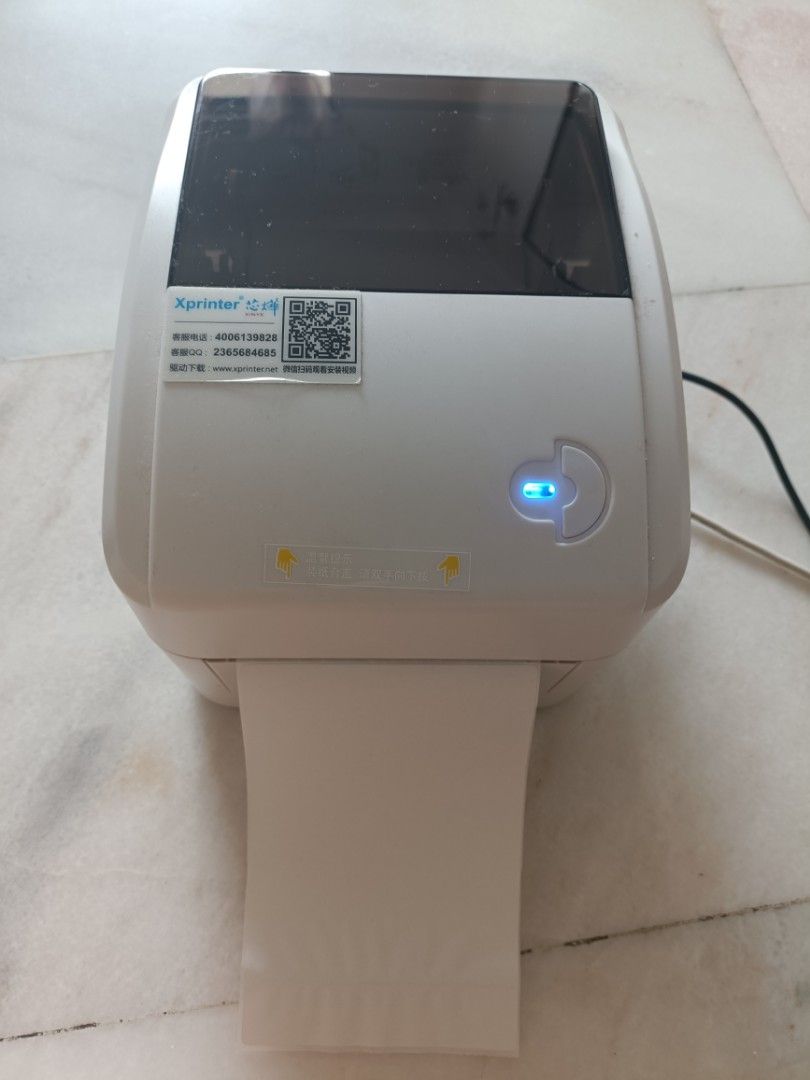 Xprinter XP420B Thermal Label Printer (Used), Computers & Tech