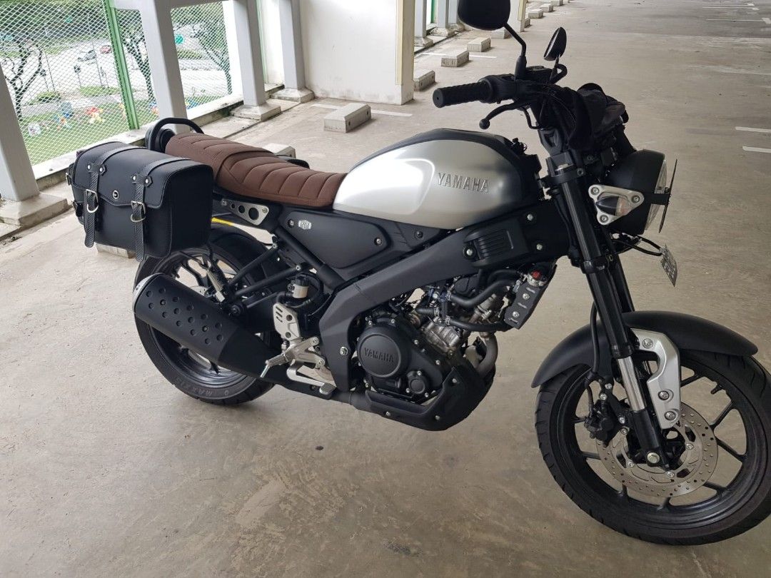 Xsr 155 saddle bag top