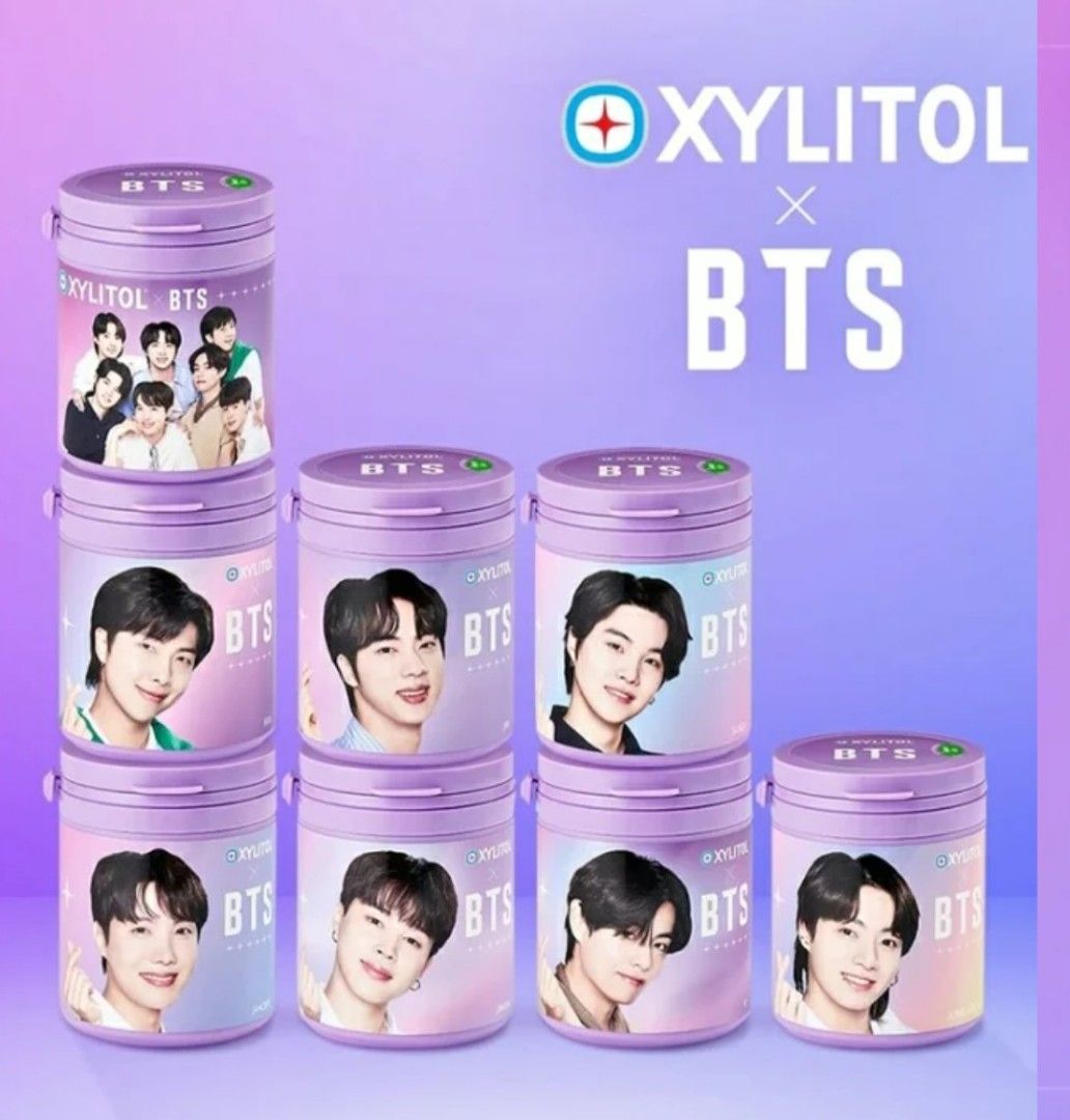 Xylitol x BTS Chewing Gum87g, Hobbies & Toys, Memorabilia