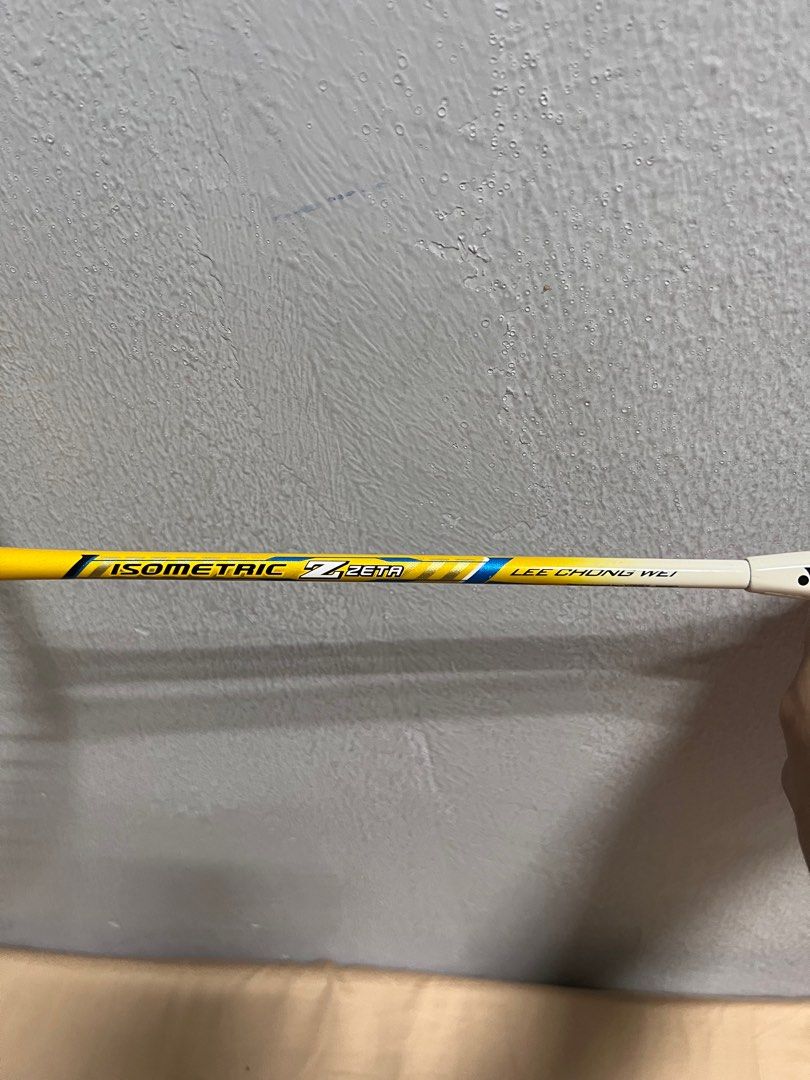 Yonex isometric zeta lee chong wei sports equipment sports games