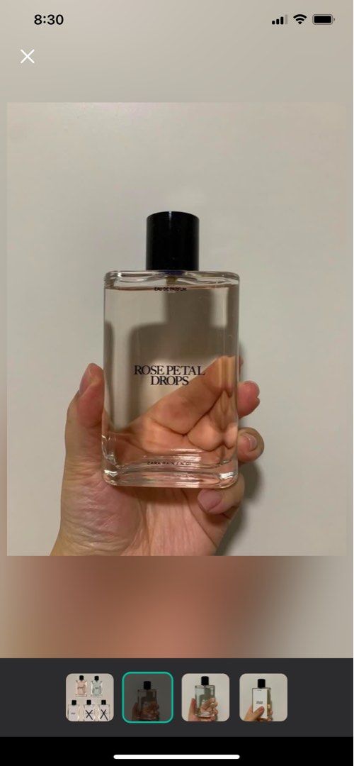 Gourmand Zara Damascene Rose Perfume C'est La Rose Zara