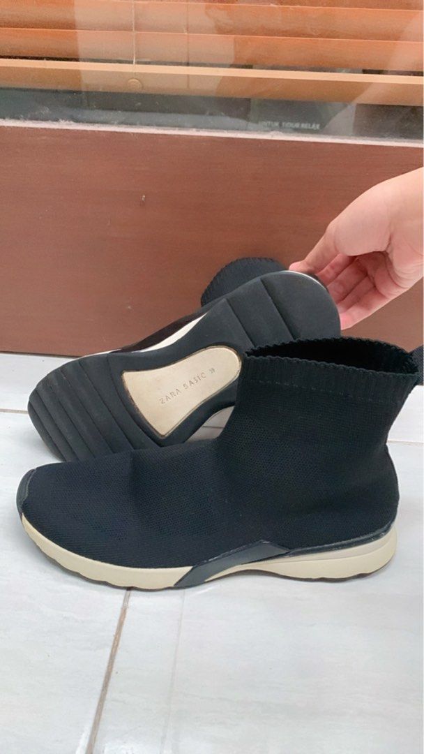 Zara sock discount sneakers womens