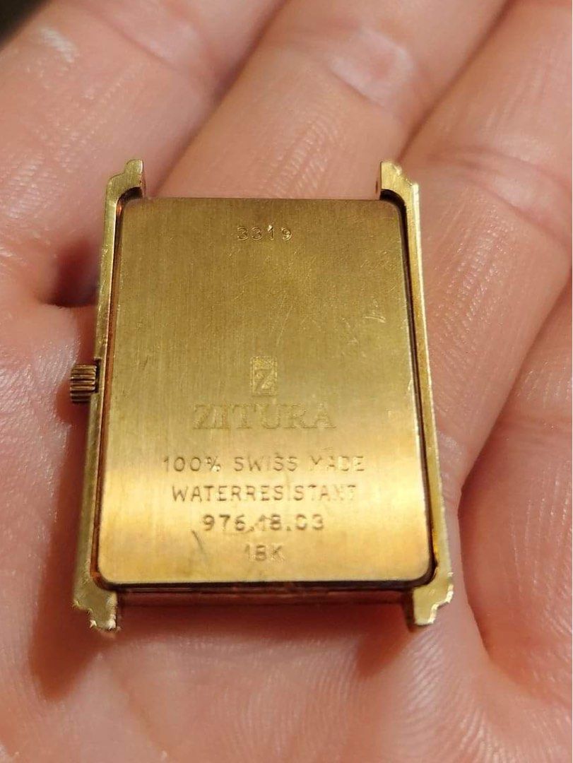 Zitura gold sales watch price