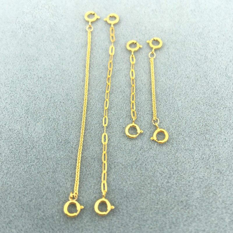 White gold top extender