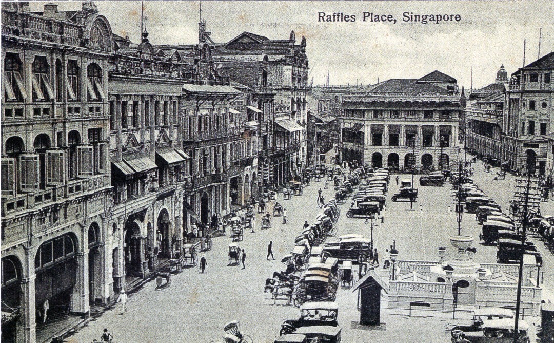 1920 Raffles Place / Raffles Square (aka Commercial Square). Early S
