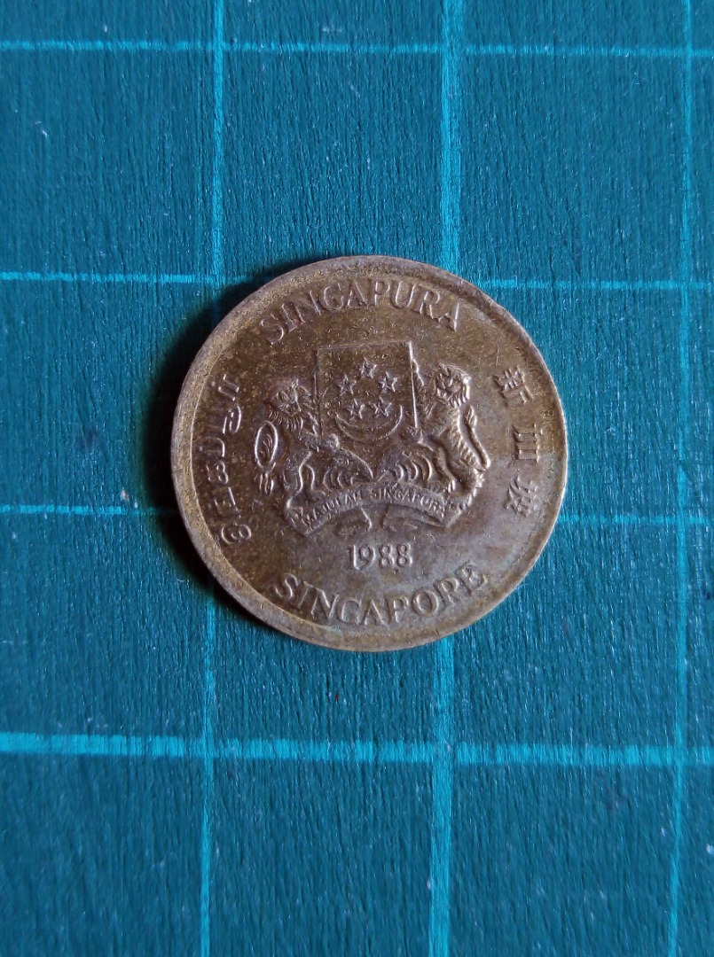 1988-5-cents-singapore-coin-hobbies-toys-memorabilia-collectibles