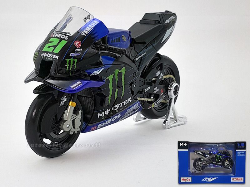 2021 MotoGP Yamaha Monster Energy Team YZR M1 No.21 Franco