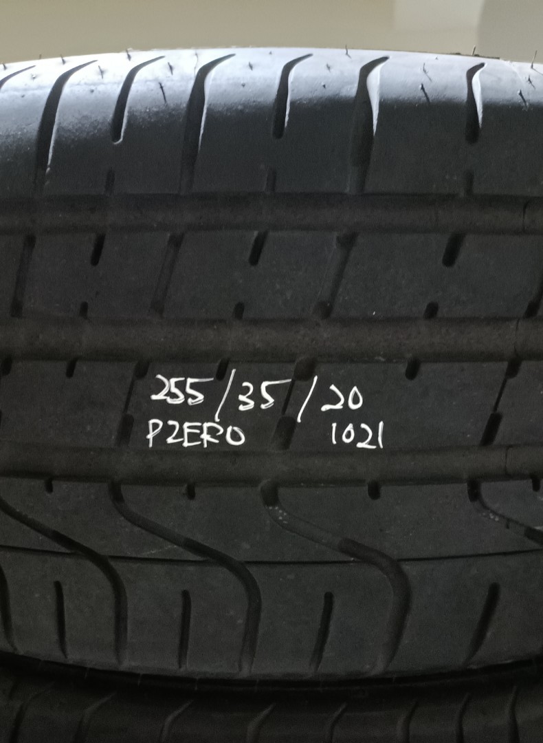 255/35/20 Pirelli Used Tyre, Car Accessories, Tyres & Rims on Carousell