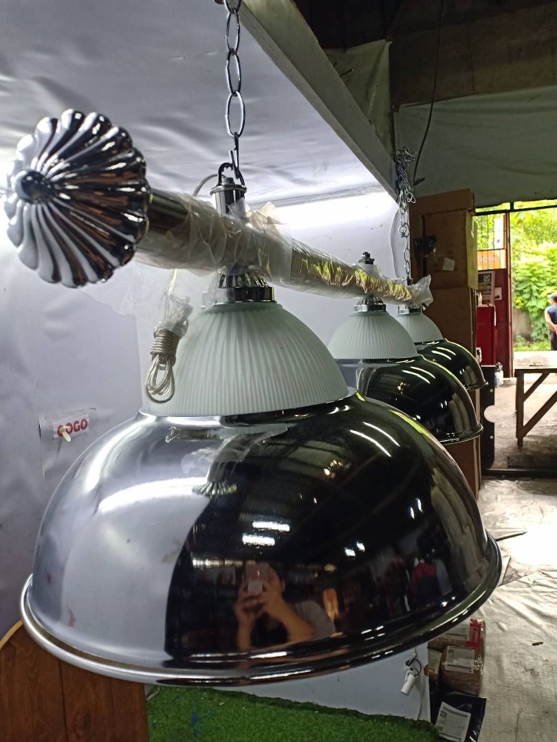 3 SHADES CONICAL BILLIARDS LAMP, Sports Equipment, Sports & Games