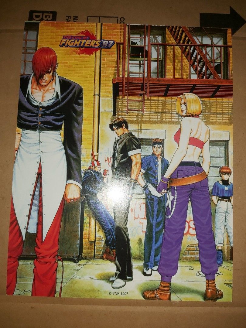 絕版超罕極稀SNK 格鬥天王拳皇拳王KOF The King of Fighters 1997 双面