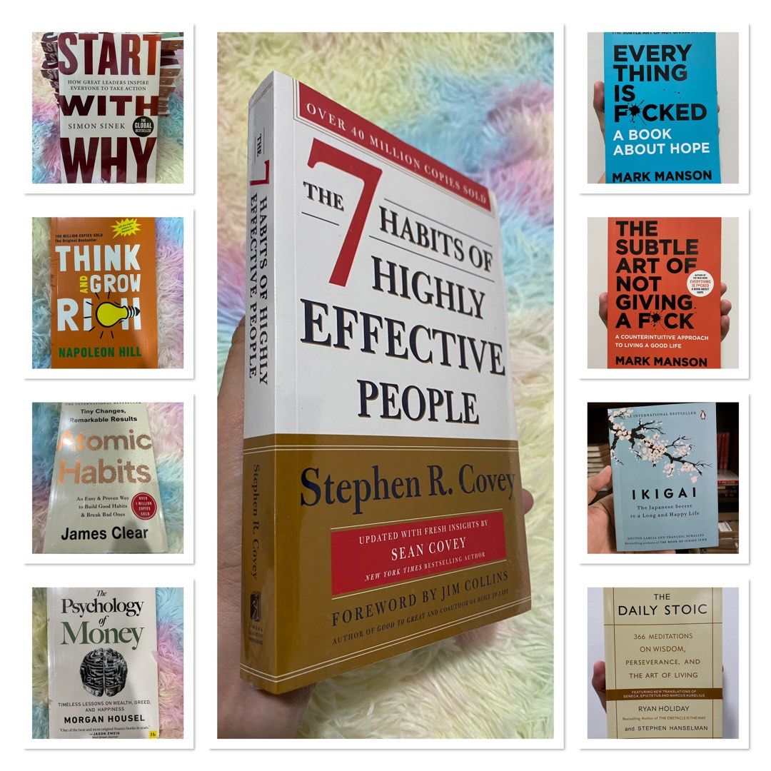 7 HABITS PLUS ONE BEST SELLER BOOK BRAND NEW AUTHENTIC Hobbies Toys Books Magazines Assessment Books on Carousell
