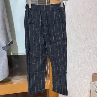 九分格子褲