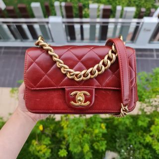 Affordable chanel classic burgundy For Sale