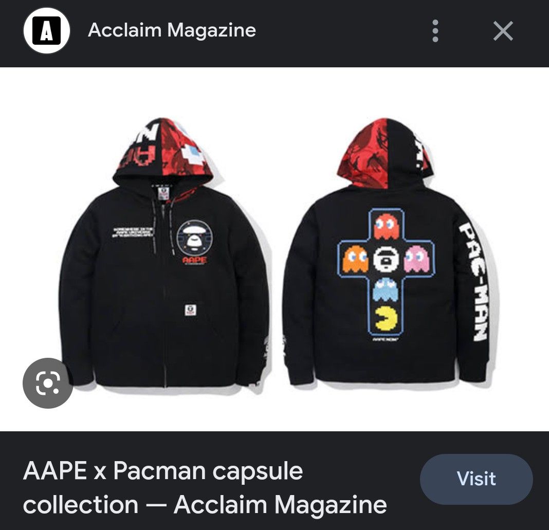 Aape pac 2025 man hoodie