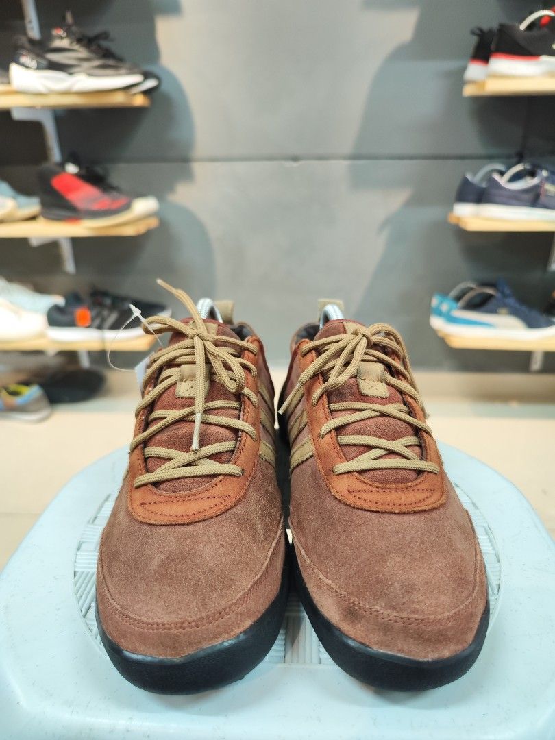 Adidas dragon store brown leather