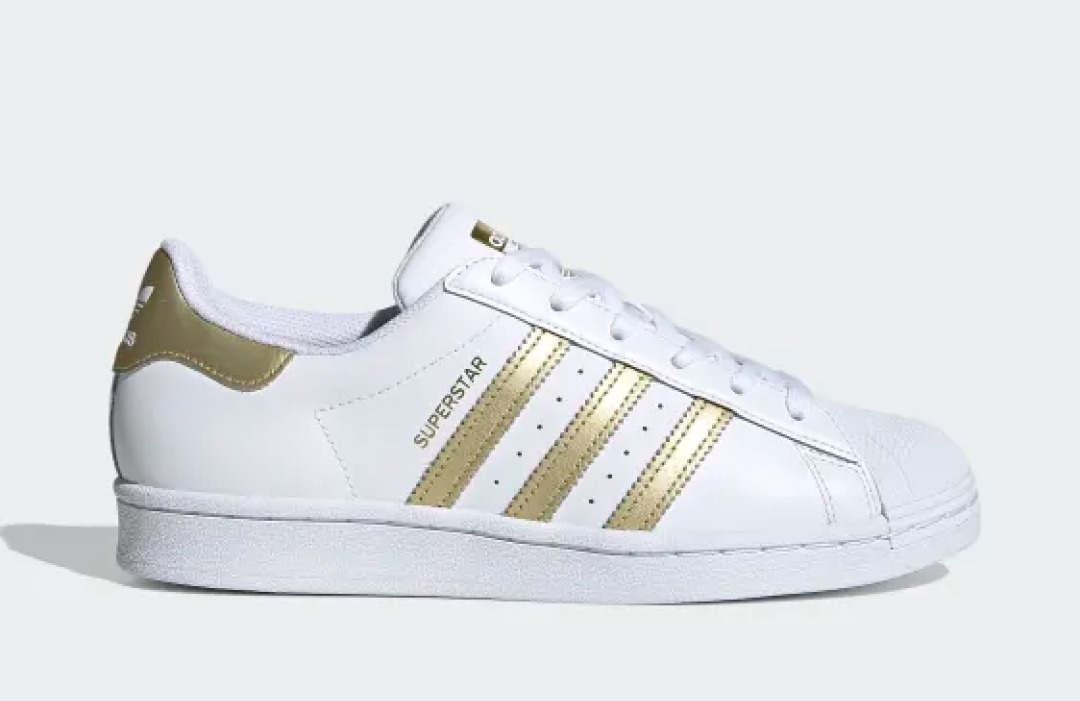 gold superstars women's