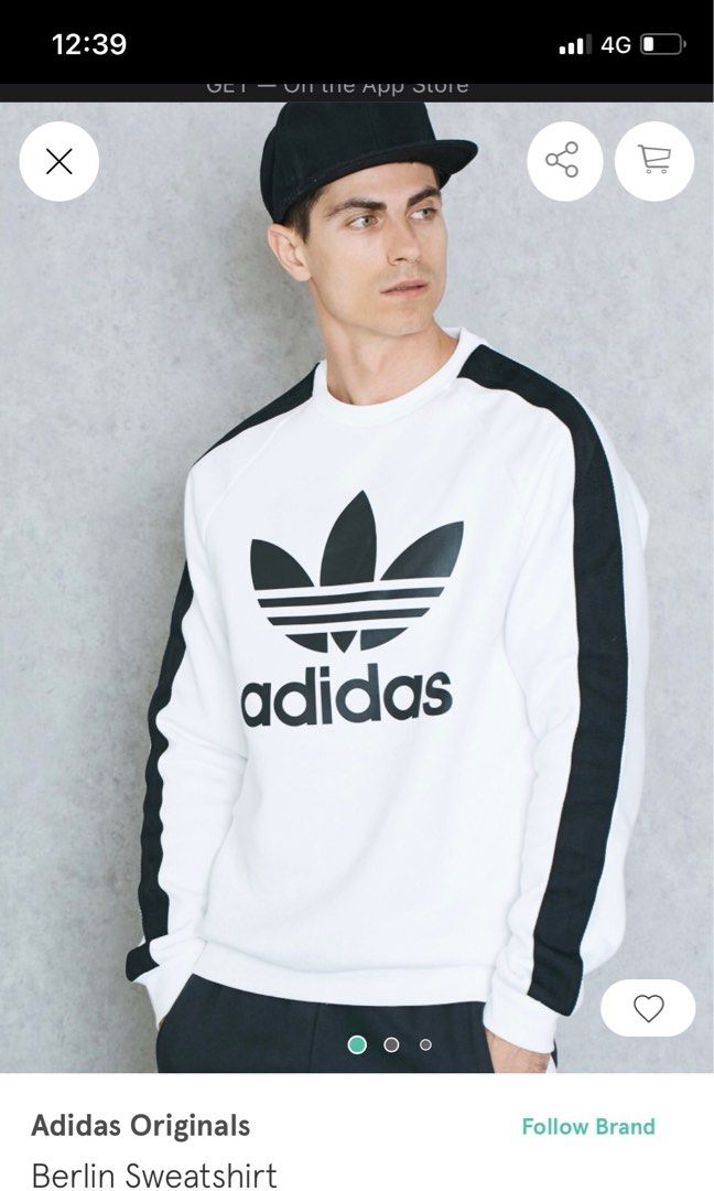 Adidas Trefoil Berlin Crewneck
